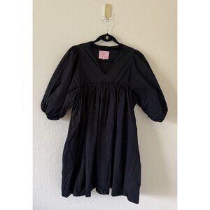 Quiet Culture Women's Slow Down‎ In Midnight Black Gown Size XS/S Cottage core